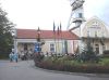 Przed Kopalnią Soli w Wieliczce.
